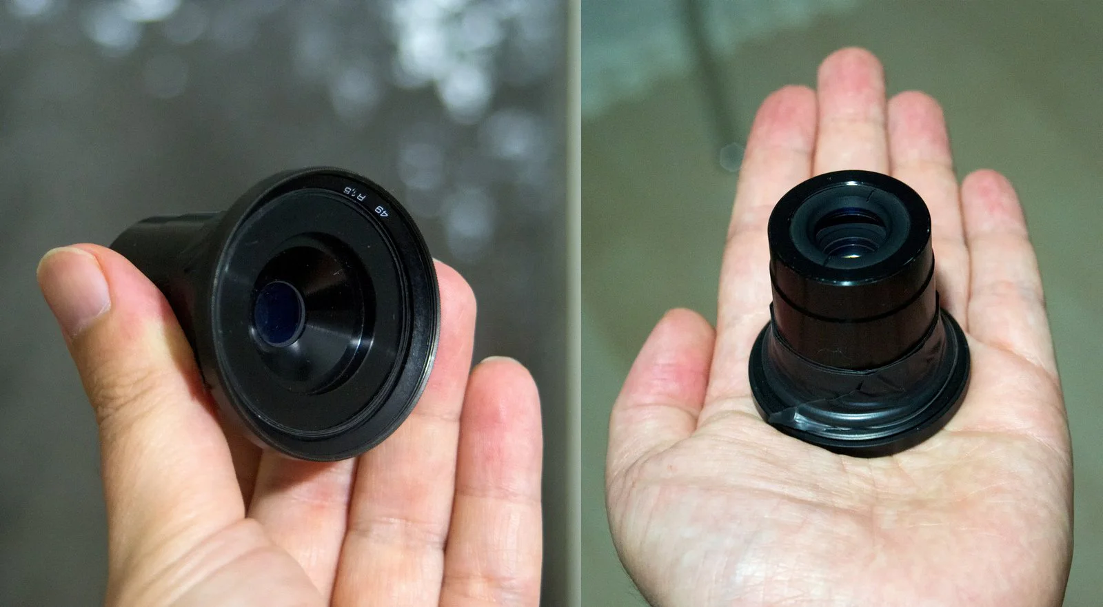 Macro photography with a Canon microfilm lens